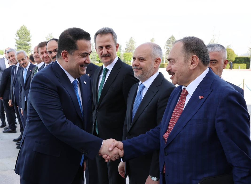 Irak Başbakanı Ankara’da! Külliye’de resmi tören: Sudani’den güç birliği mesajı... - Resim: 37